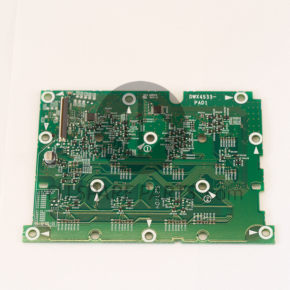 DWX4533 - PAD1 PCB (PLAYER 1) - XDJ-RX3