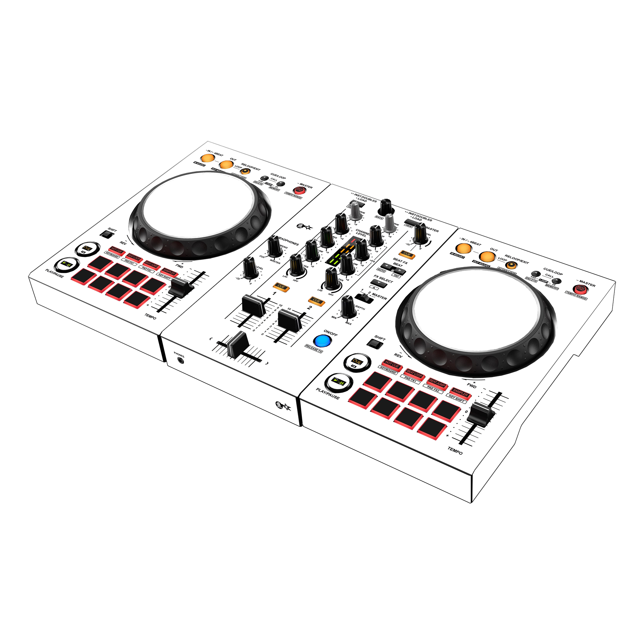 DDJ-400 (箱なし) ジャンク Pioneer DJ DDJ-400 コントローラー DDJ-400 (箱なし) ジャンク Pioneer DJ DDJ-400 コントローラー