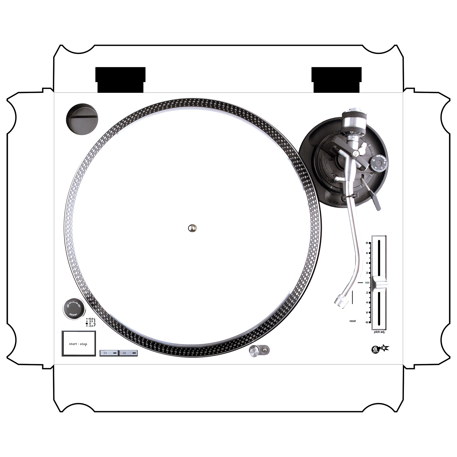 Technics - 1200 / 1210 MK2 - DJ SKINS Technics - 1200 / 1210 MK2 - DJ SKINS